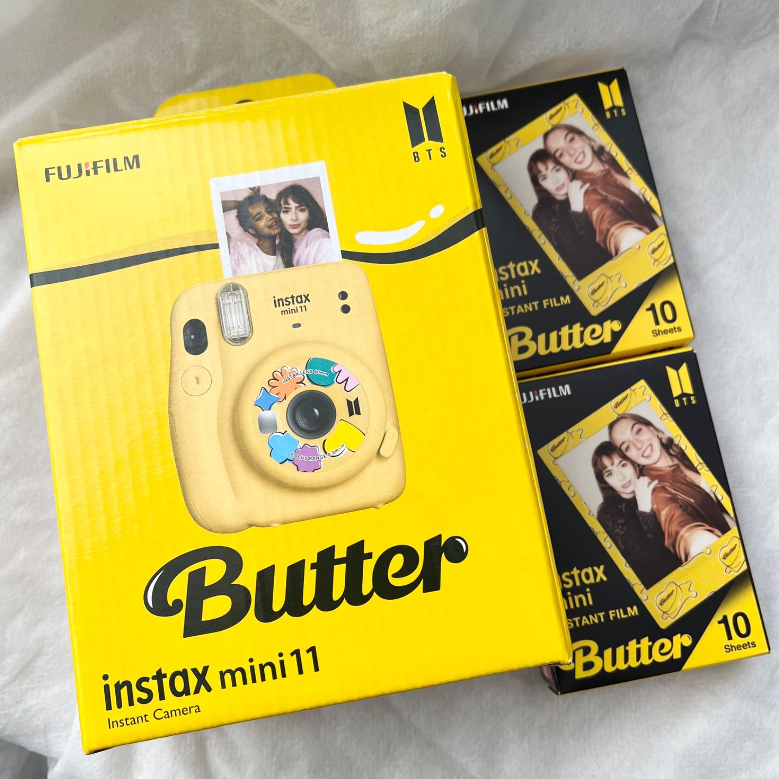 オイルペイント BTS Butter instax mini 11 フィルムカメラチェキ