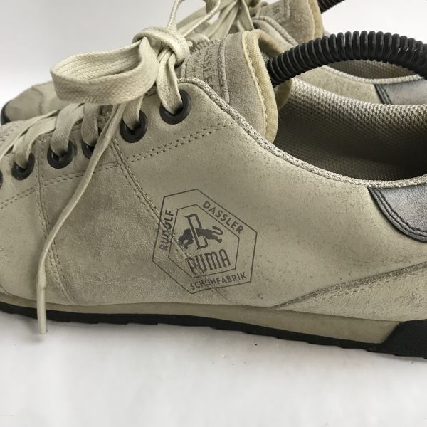 RARE☆PUMA Rudolf Dassler Schuhfabrik/プーマ☆レザー/ローカット