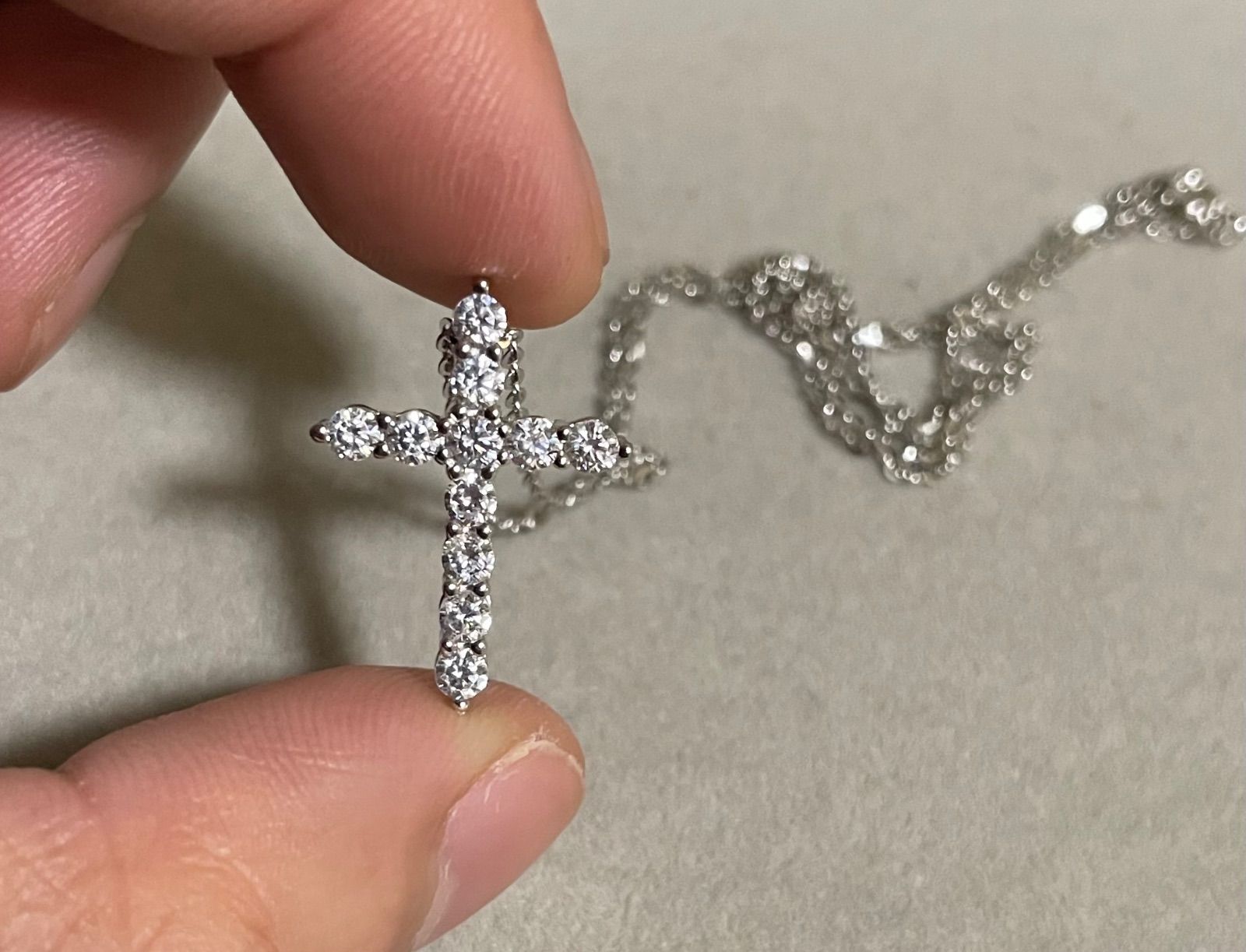 アヴァランチ 10K ジルコニア チェーンデザイン（アバランチ クロス  