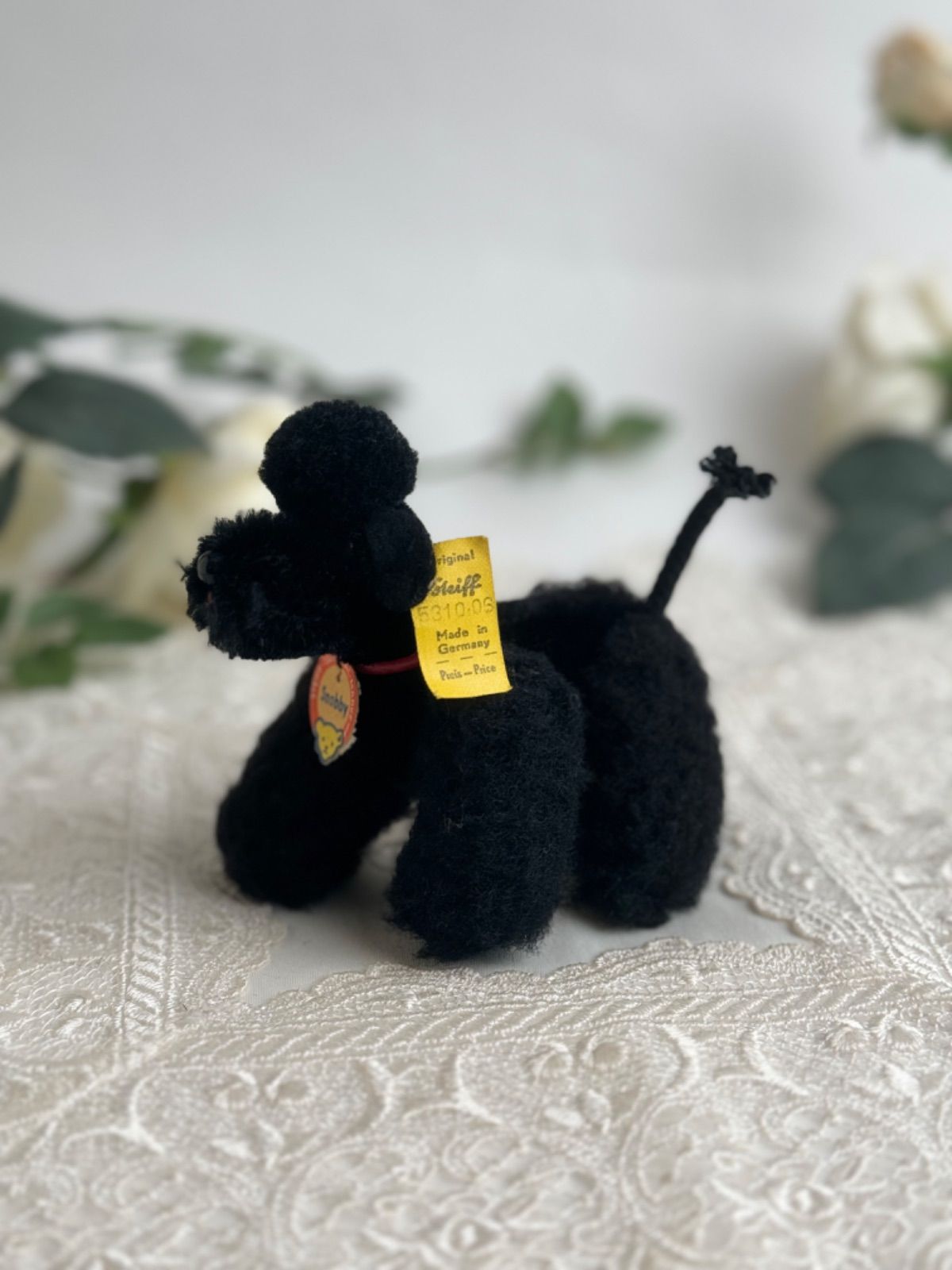 ドイツ　ヴィンテージ　シュタイフ　プードル　スノビー　Poodle Snobby Steiff／Snobby／ヴィンテージ／プードル／poodle （シュタイフ