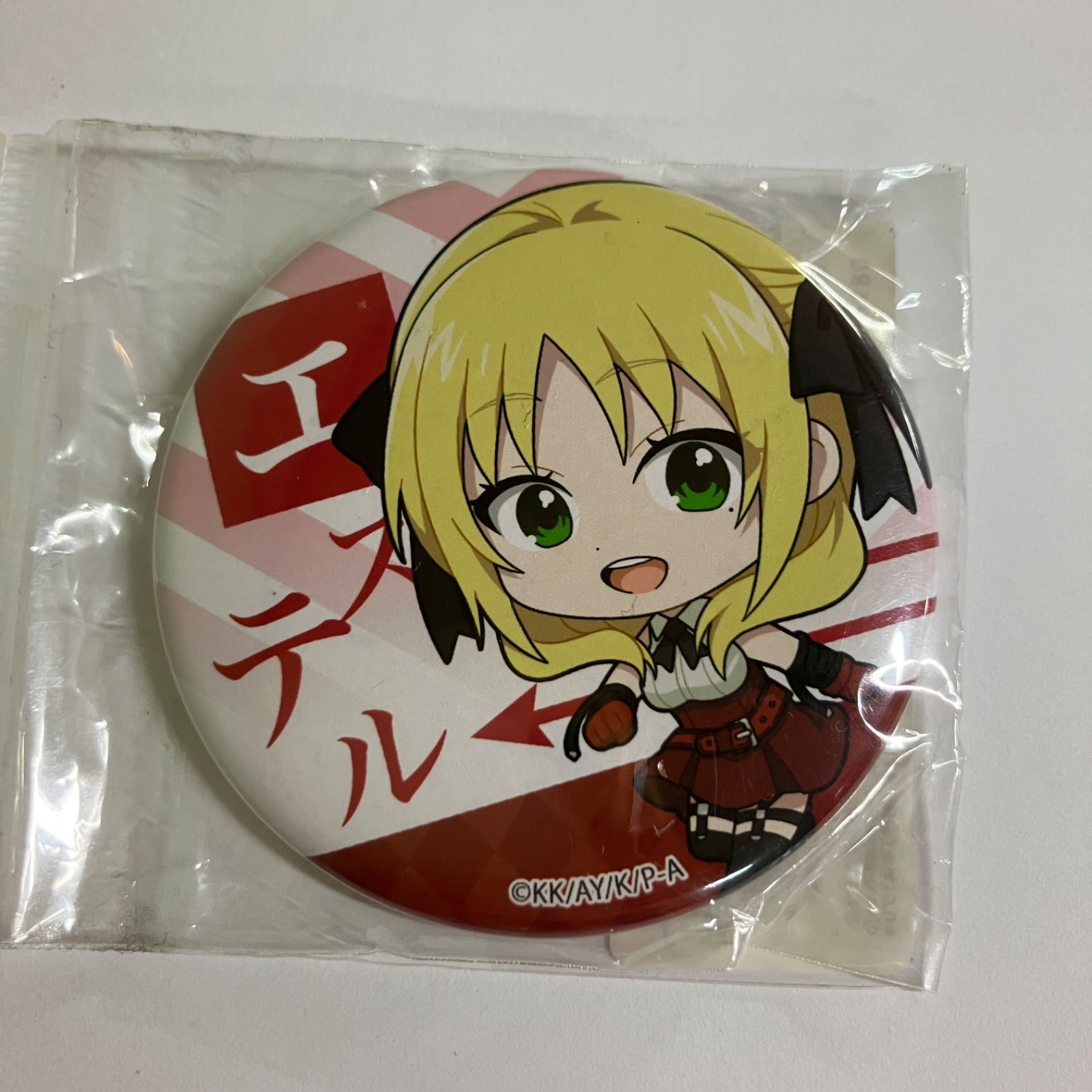 とある科学の一方通行 てくトコ缶バッチ 一方通行 エステル エステル・ローゼンタール てくトコ缶バッチ とある科学の一方