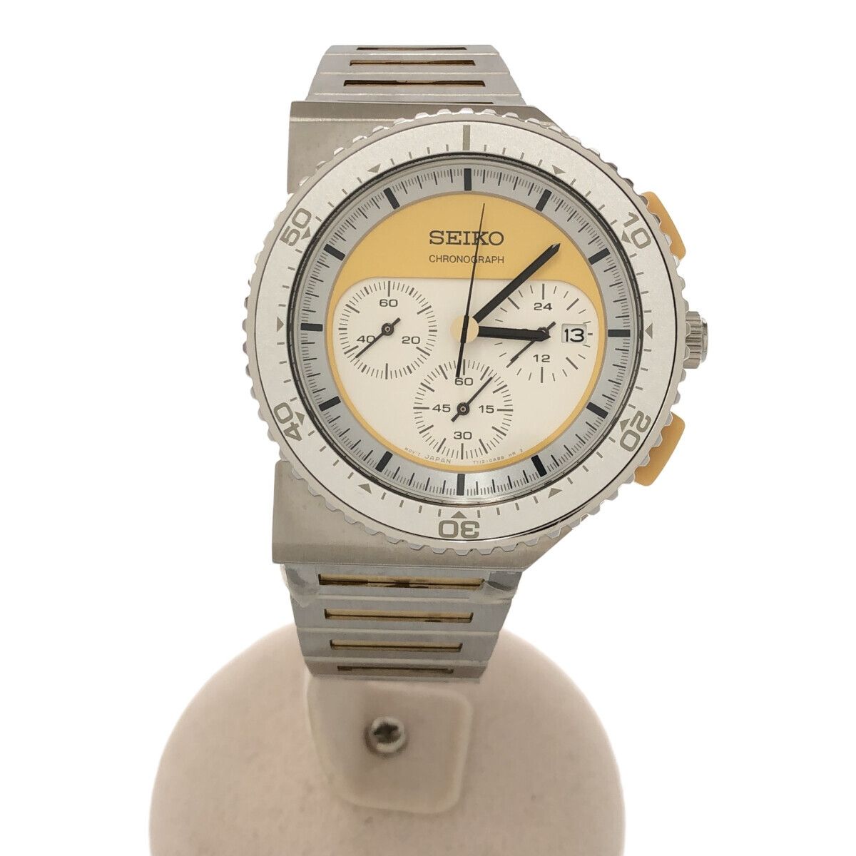 腕時計 稼働 セイコー SEIKO ジウジアーロ 7T12-0AZ0 1633/2500 