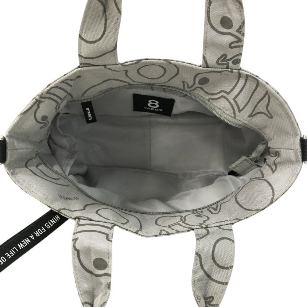 8YARDS グレー カートバッグ 8YARDS ハチヤーズ カートバッグ 総柄 グレー系 [240101335264