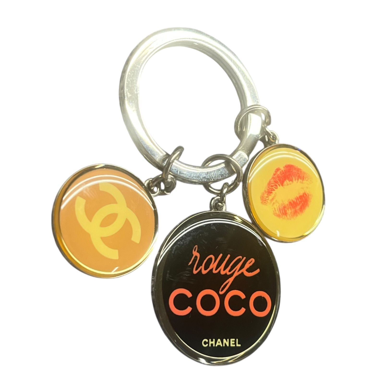 シャネル CHANEL ココマーク ルージュココ キーホルダー キーリング