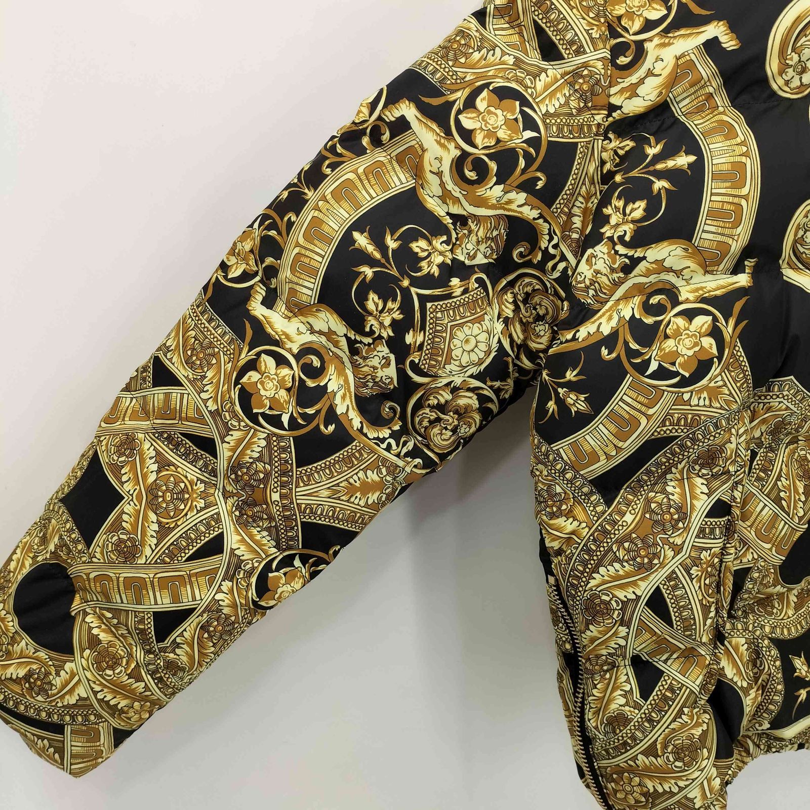 ヴェルサーチ VERSACE 13AW 35周年記念 メデューサ 総柄 ダウン