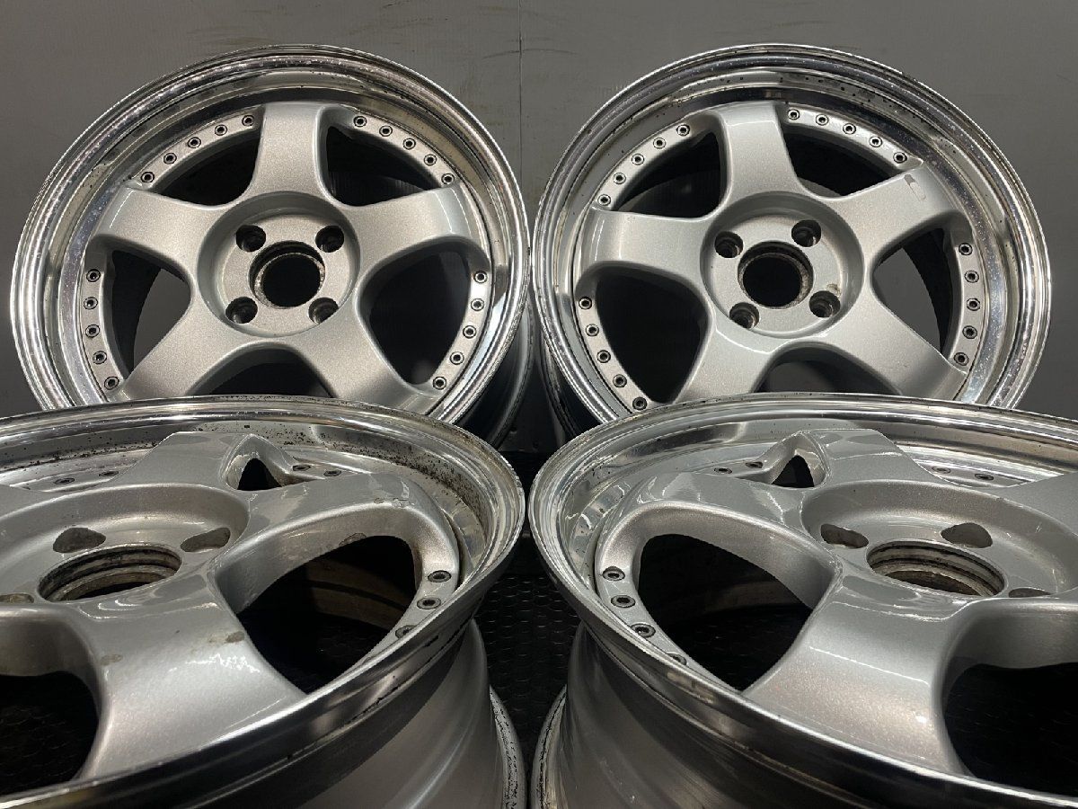 SSR スピードスター 17インチ 歪み割れ有り【要修理品4本】PCD114.3 SSR スピードスター 17インチ 歪み割れ有り【要修理品4本