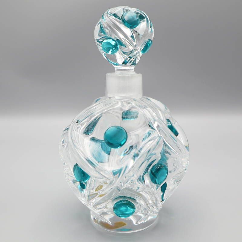 LALIQUE ラリック 香水瓶 Floride フロリダ ブルー S07-t020