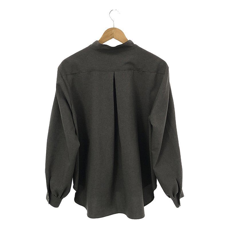 fou fou ハイネック ブラウス highneck blouse ≪通常販売≫【Men's】high neck flap blouse（ハイネック