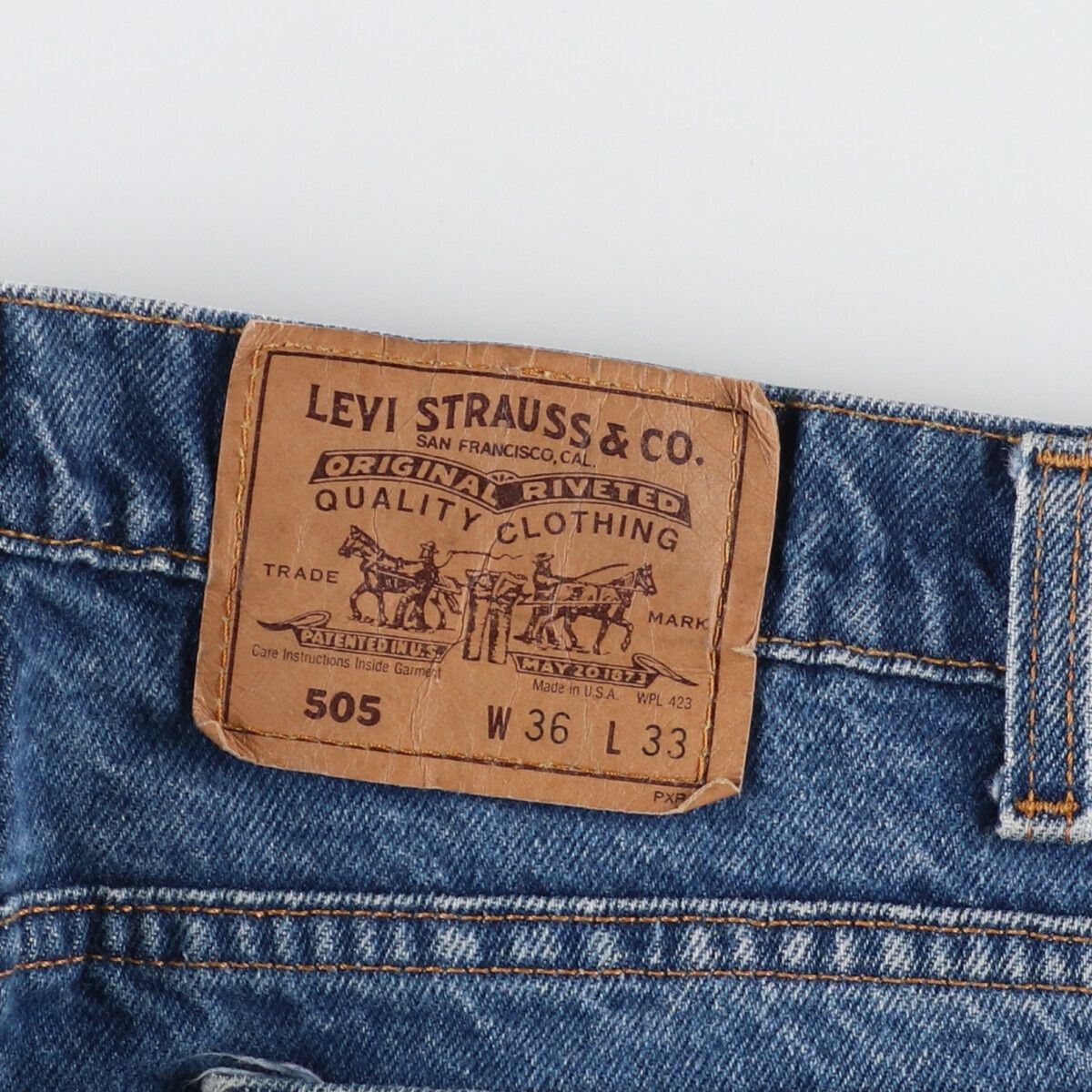 古着 90年代 リーバイス Levi's 40505-0215 テーパードデニムパンツ USA製 メンズw36 ヴィンテージ/eaa409029