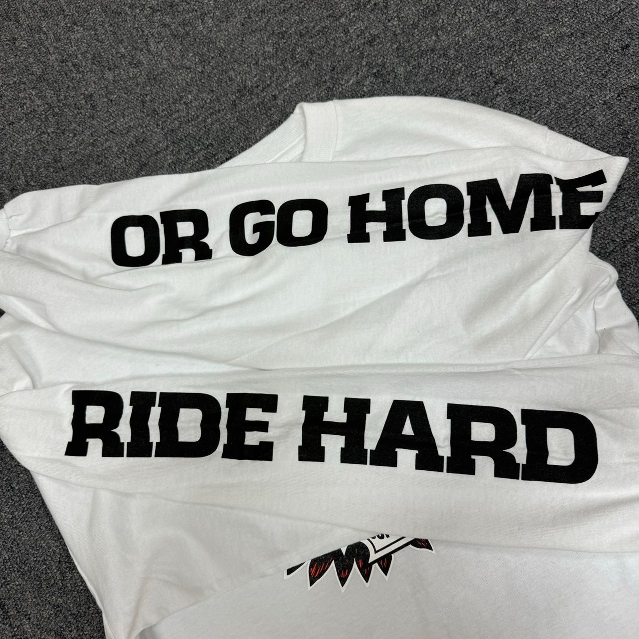 定価7480円 未使用品 PORKCHOP GARAGE SUPPLY B&S WING L/S TEE 