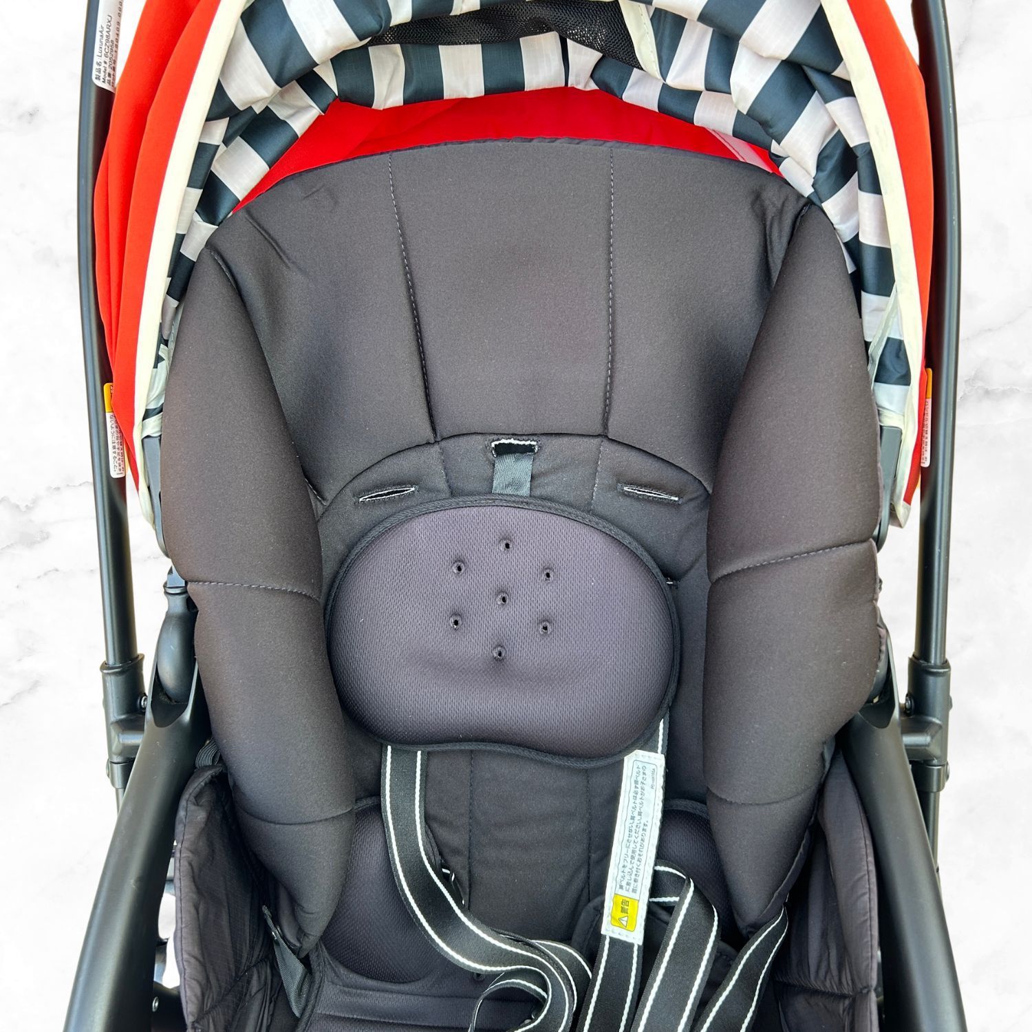 美品】Aprica アップリカ Luxuna Air ラクーナ エアー ベビーカー A型 