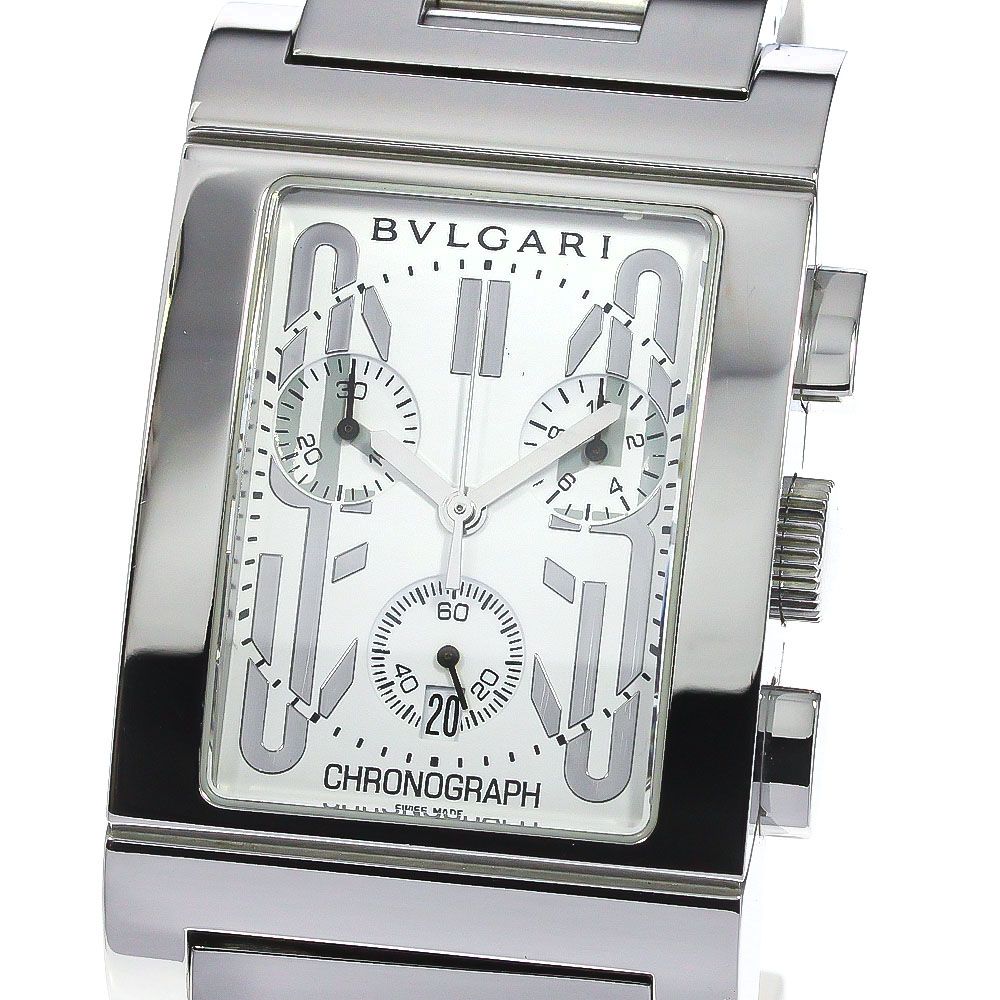 ブルガリ 腕時計 ジャンク品 レッタンゴロ クロノグラフ BVLGARI-