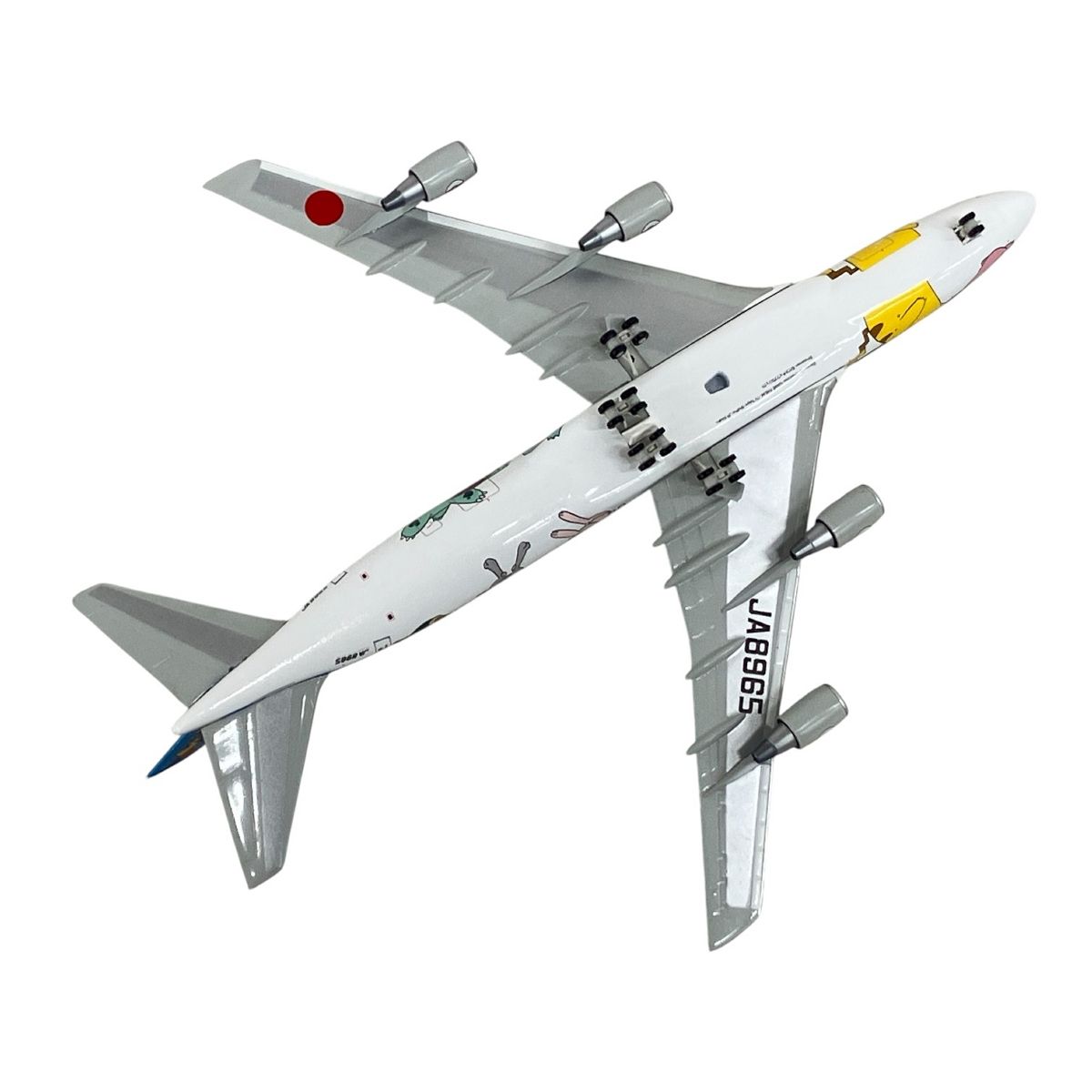 全日空商事 1/400 ANA B747-400 ポケモンジェット1998 JA8965 NH40025