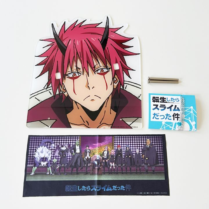 新品】転生したらスライムだった件 ベニマル 3点セット アクリルキャラ 新品 転生したらスライムだった件 3点セット
