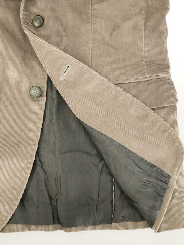 JIL SANDER テーラードジャケット 46 ベージュ 中古◇ジルサンダー テーラードジャケット 2B ベージュ サイズ40