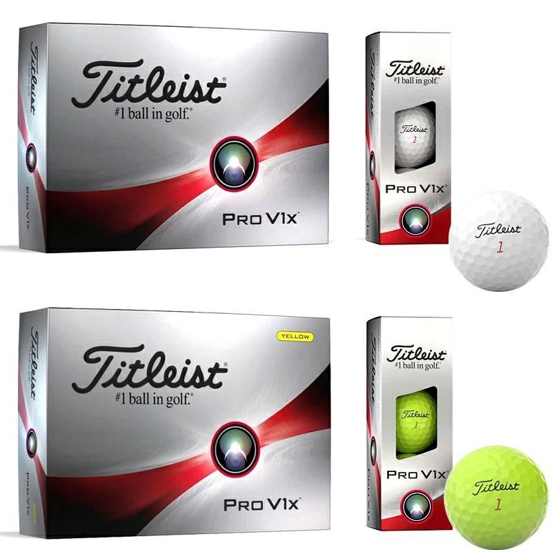 タイトリスト PROV1x  ゴルフボール 1ダース 12球入り2023年モデル