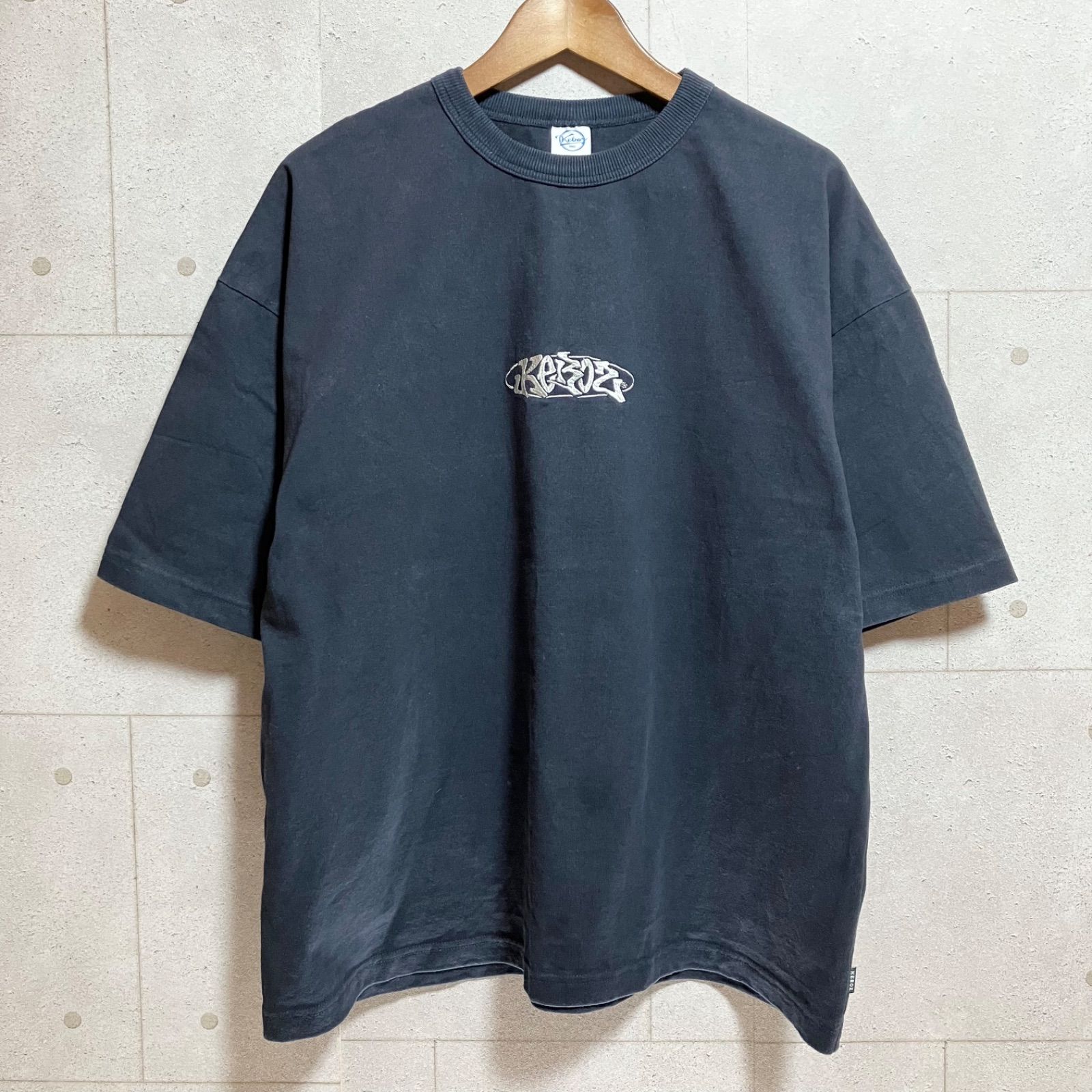 値下げ有keboztシャツネイビー 値下げ有keboztシャツネイビー - メルカリ