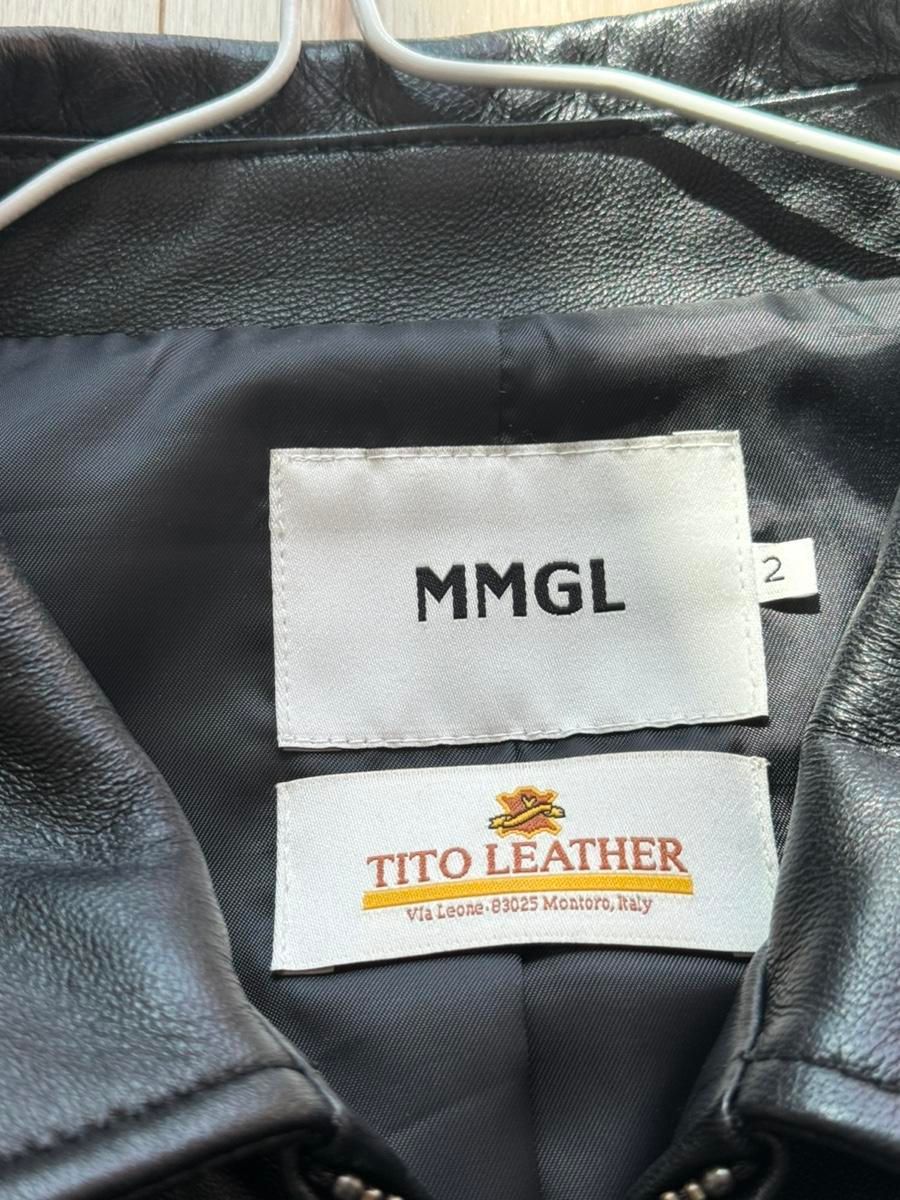 雷市場（ポンジャン）商品韓国直送】MMGL mmgl レザージャケット 2 