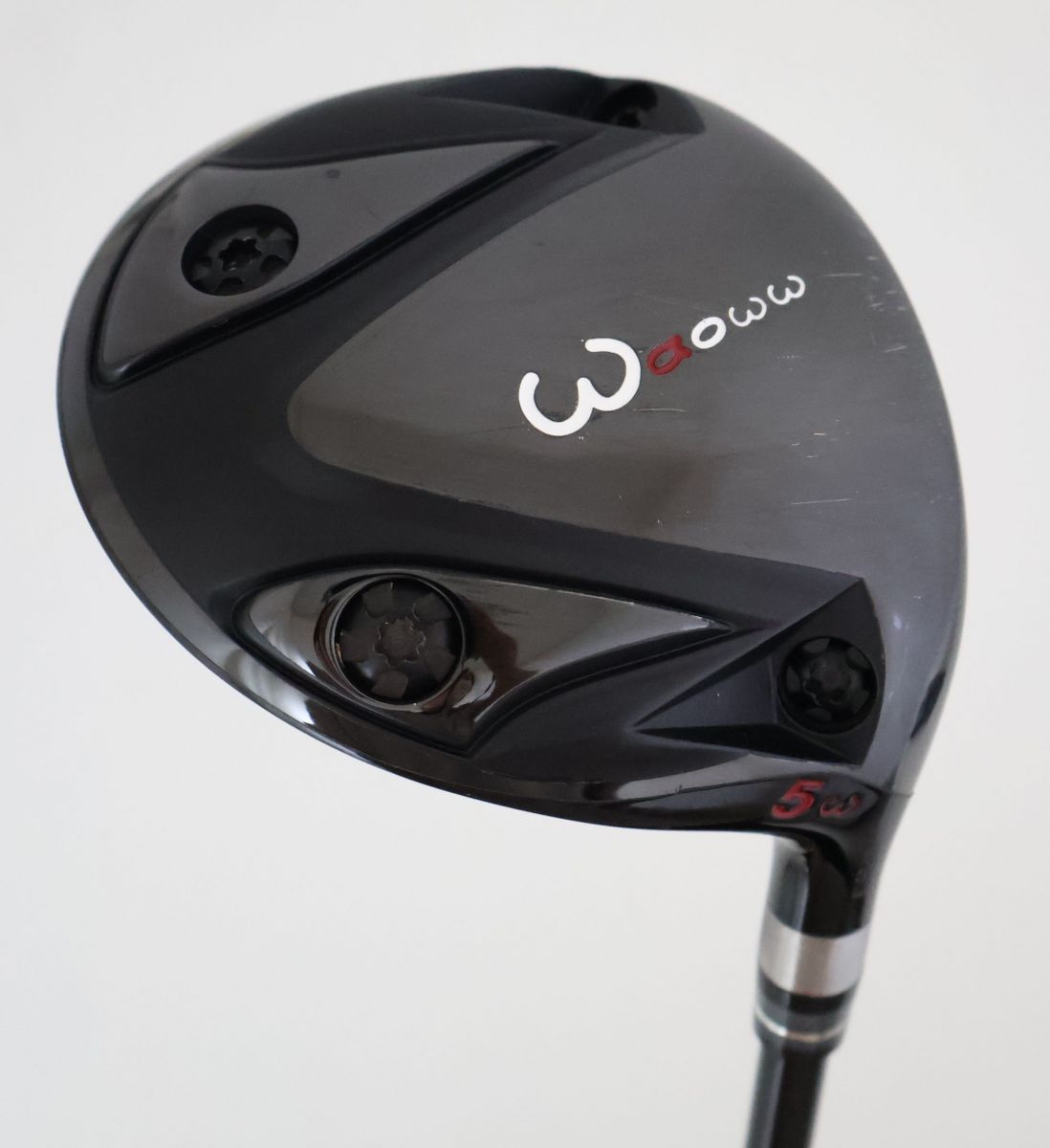ワオ / Waoww BLACK MONSTER SERIES RV-555 ブラック モンスター フェアウェイウッド / 日本シャフト N.S.PRO Regio Formula MB+ ドライバーシャフト ワオ ⁄ Waoww BLACK MONSTER SERIES RV-555 ブラック モンスター