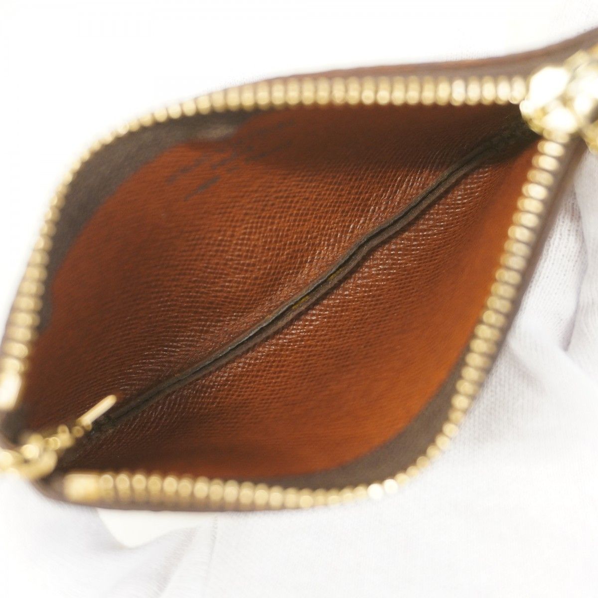 LOUIS VUITTON モノグラム コインケース ポシェットクレ ブラウン Louis Vuitton コインケース モノグラム ポシェット・クレ 楽天