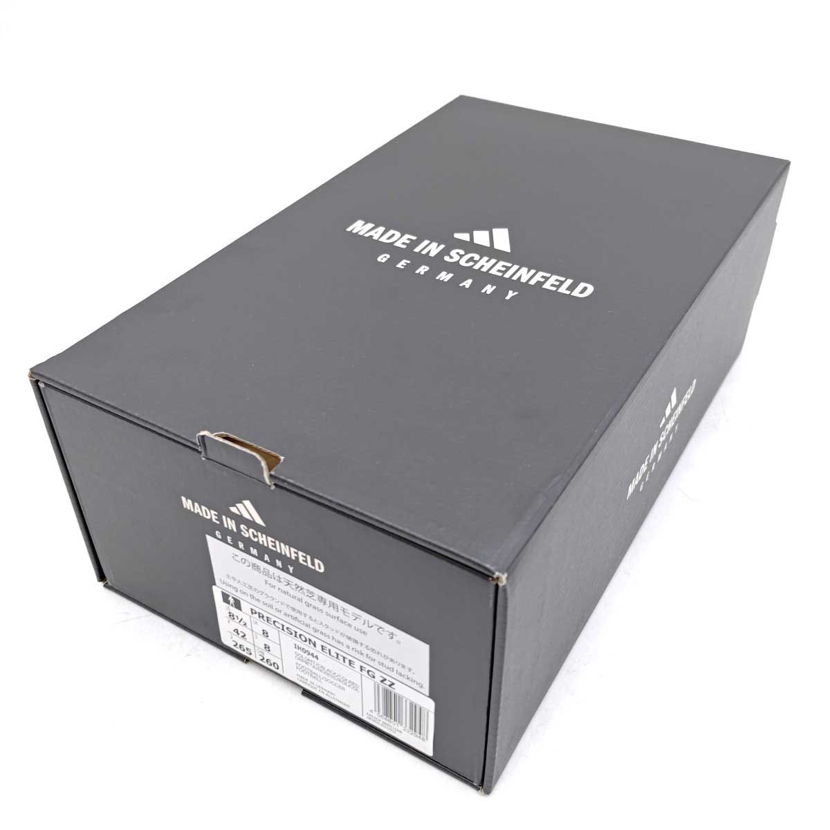 未使用】アディダス プレデター プレシジョン ZZ FG 天然芝用