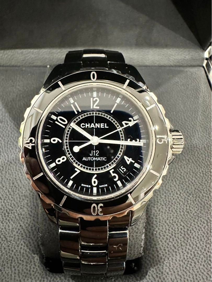 即購入！極美品 CHANEL J12 H0685 38ミリ自動巻腕時計 - メルカリ