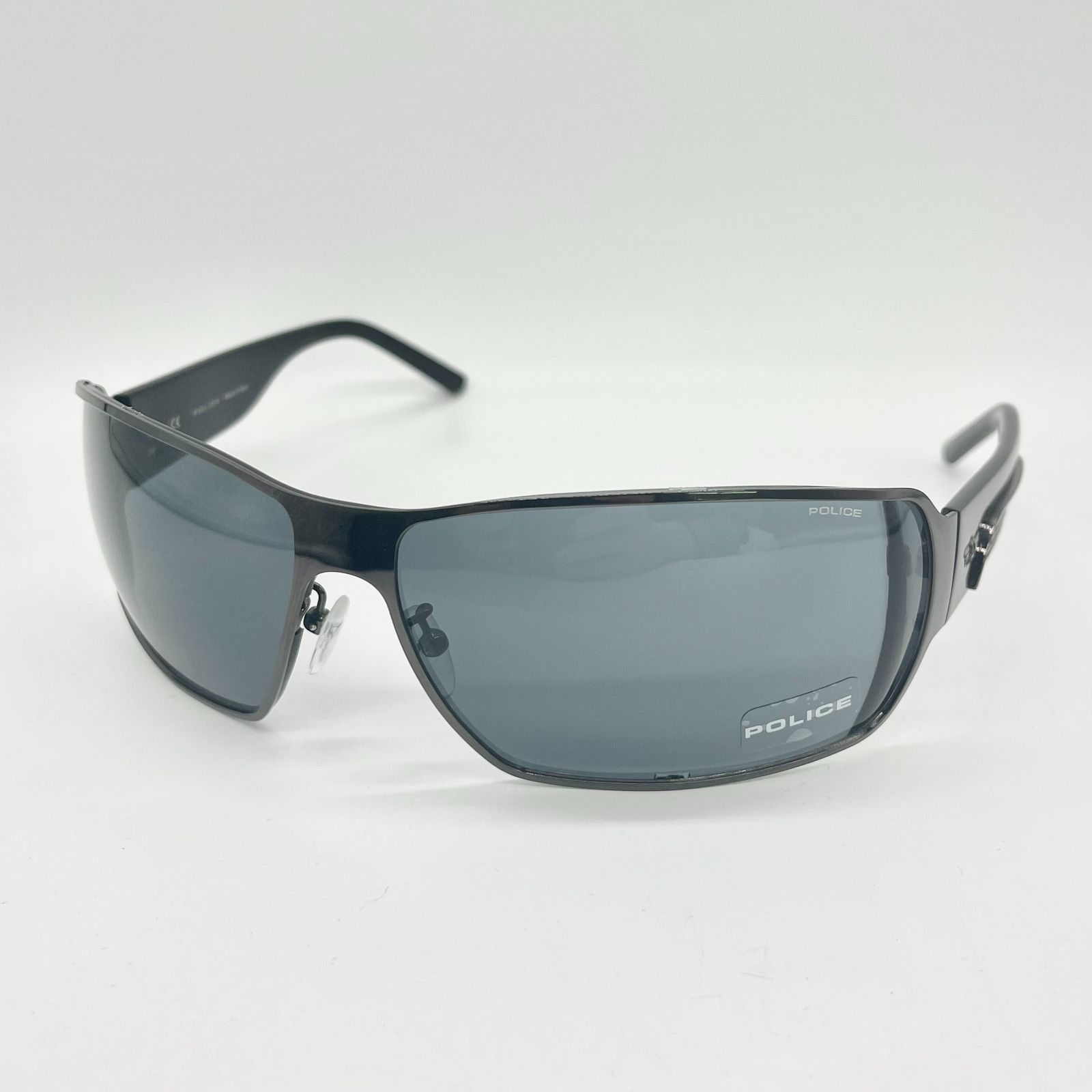 【美品】POLICE ポリス *3 BOLT S8889G col.0568 115 サングラス