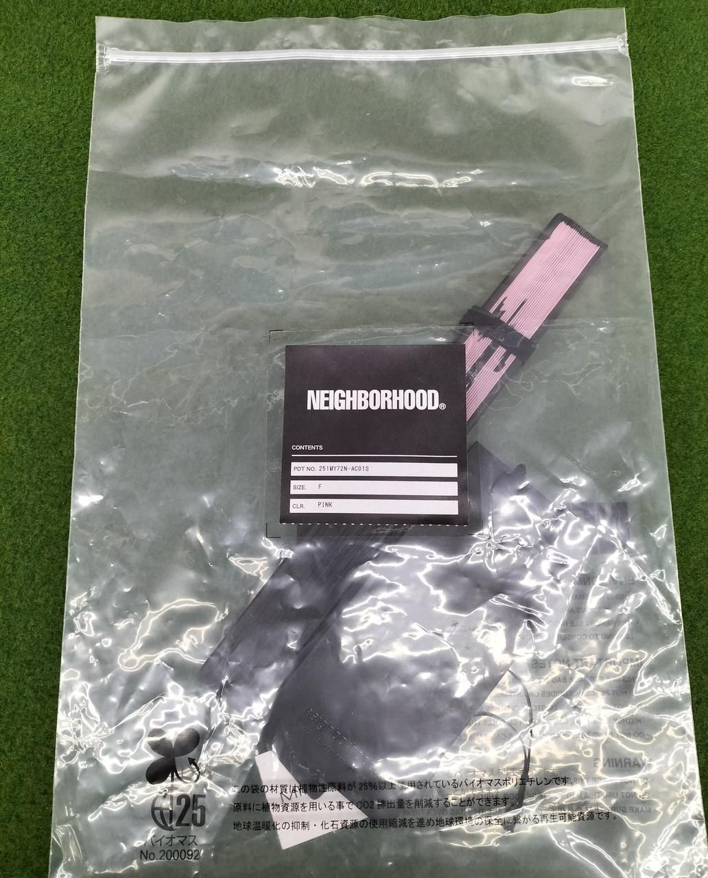 NEIGHBORHOOD リストバンド 扇子 MILK BOY Wristband Fan