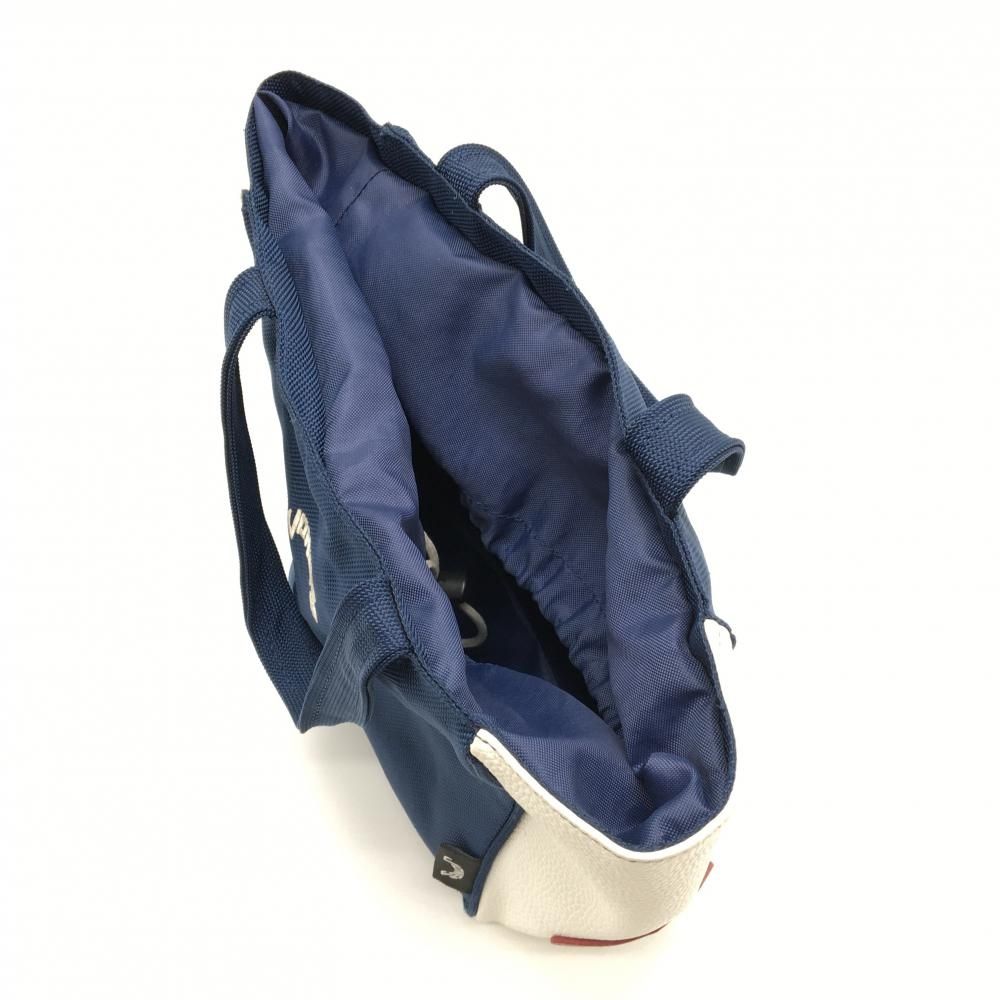 ジョーンズ カートバッグ ネイビー×白 異素材ゴルフ JONES - メルカリ