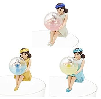 【】コップのフチ子 10周年のフチ子 全3種 フィギュア