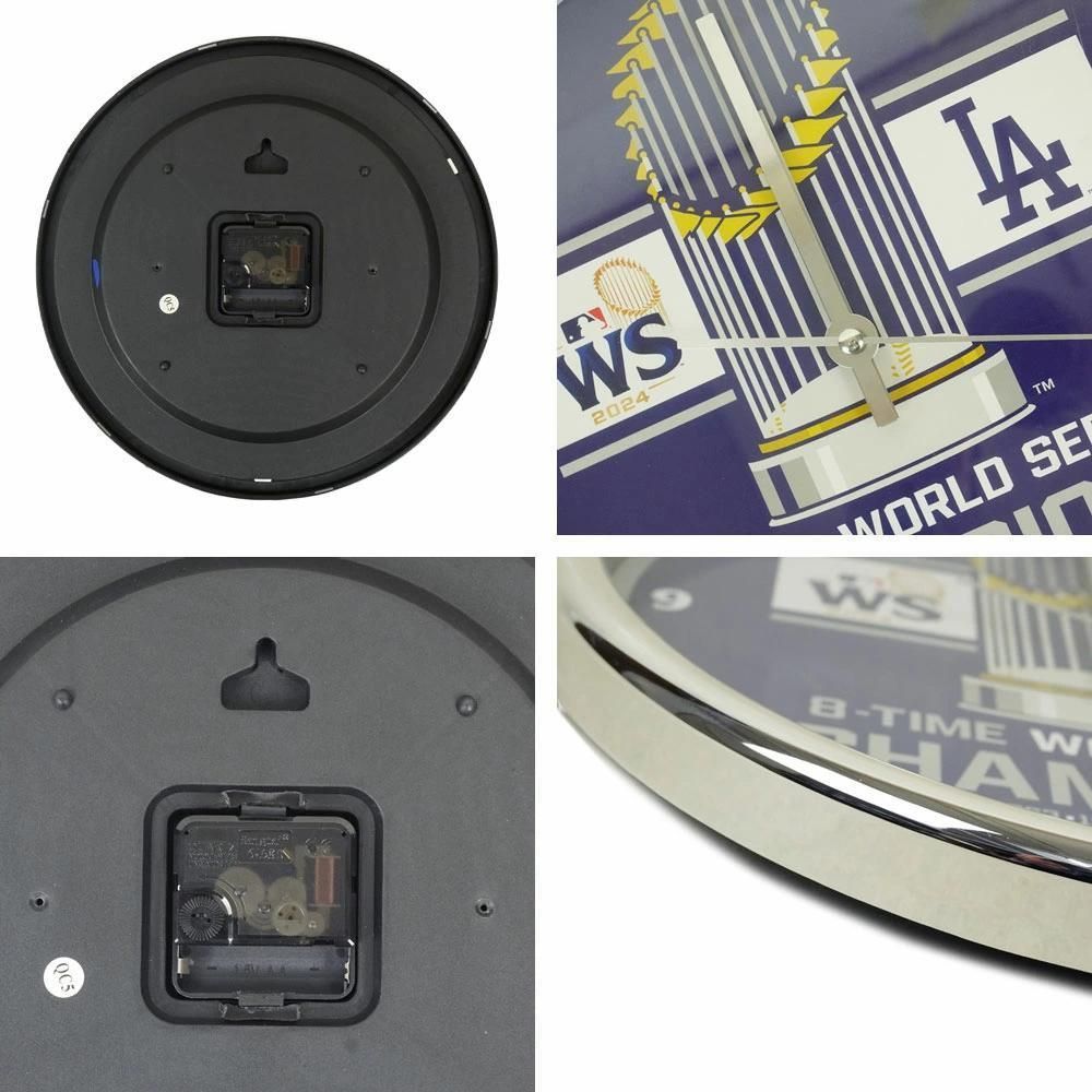 ロサンゼルスドジャース公式オフィシャル壁掛け時計dodgersワールド 