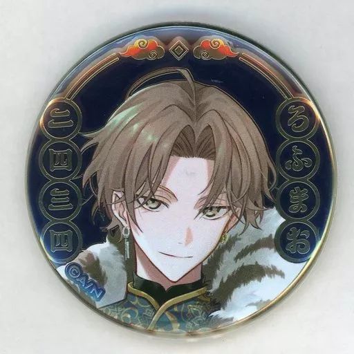 ろふまお 四神 缶バッジ 加賀美ハヤト 中古】バッジ・ピンズ 加賀美ハヤト メタル缶バッジ