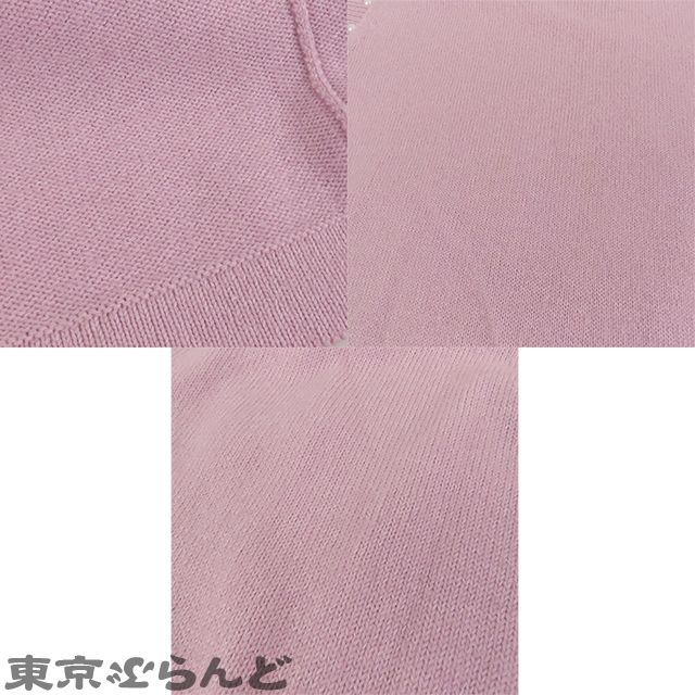 シャネル CHANEL ノースリーブ ニット ワンピース P53637K06956 ピンク