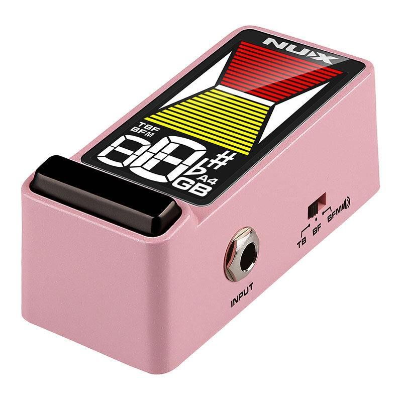 NUX Flow Tune (NTU-3 MKII) Pink Pedal Tuner ペダルチューナー〈ニューエックス〉 - メルカリ