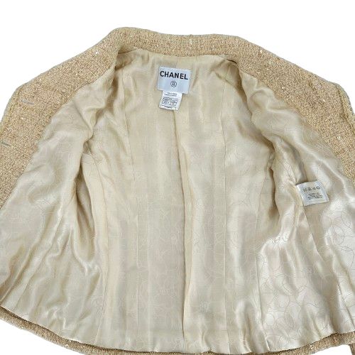 ♪ CHANEL シャネル P18677V10546 ツイード ジャケット 01A