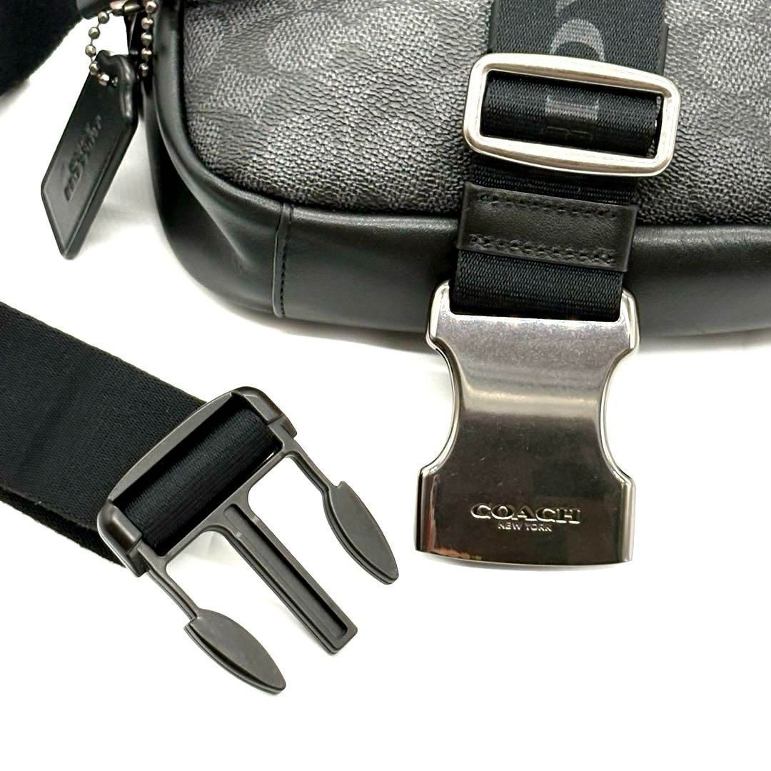 正規品 COACH コーチ メンズ シグネチャーキャンバス カーフ