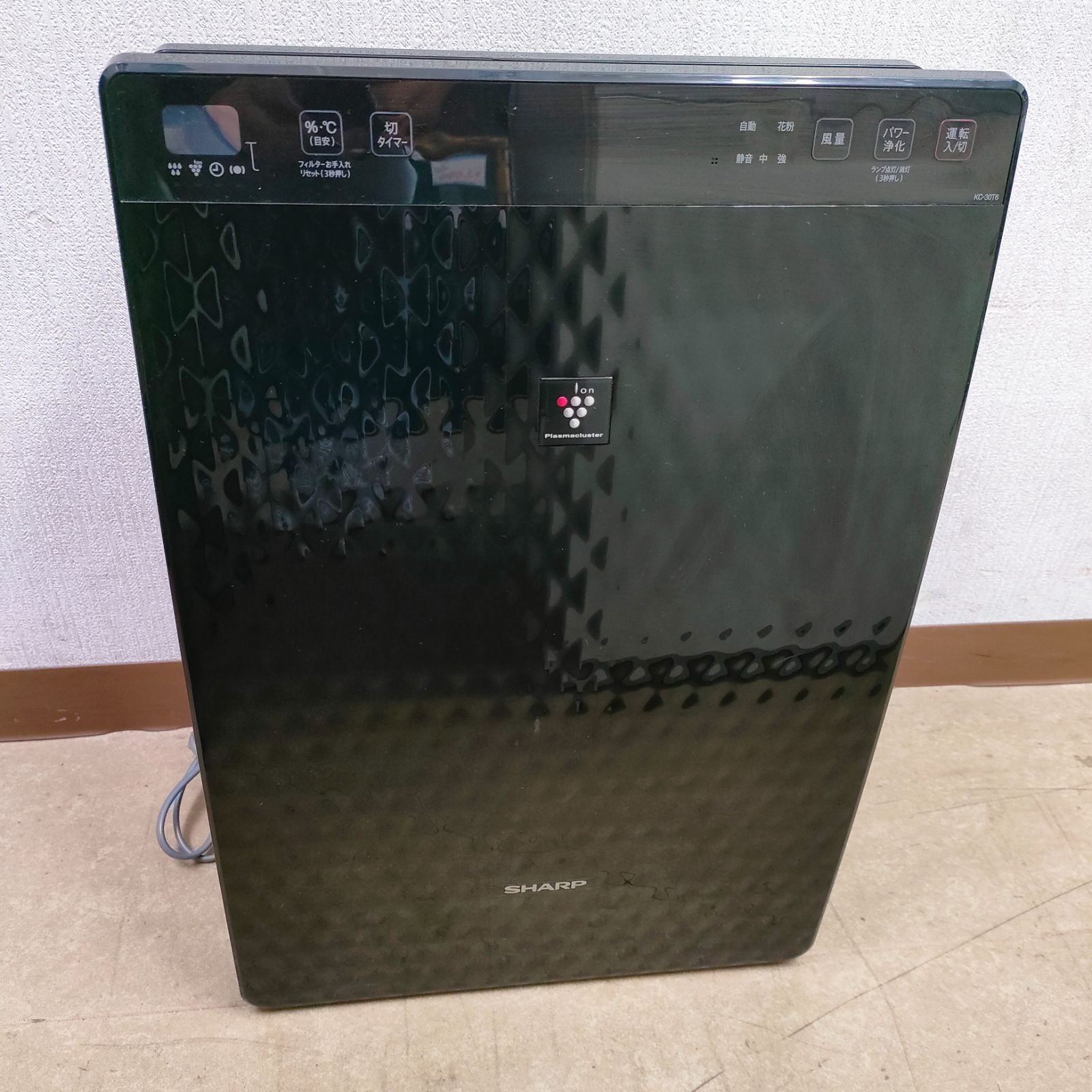 新品・保証あり シャープ空気清浄機 KC-30T6 ブラック