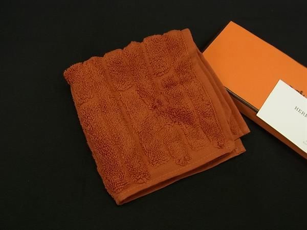 □新品同様□ HERMES エルメス ラビリンス コットン100％ タオル  