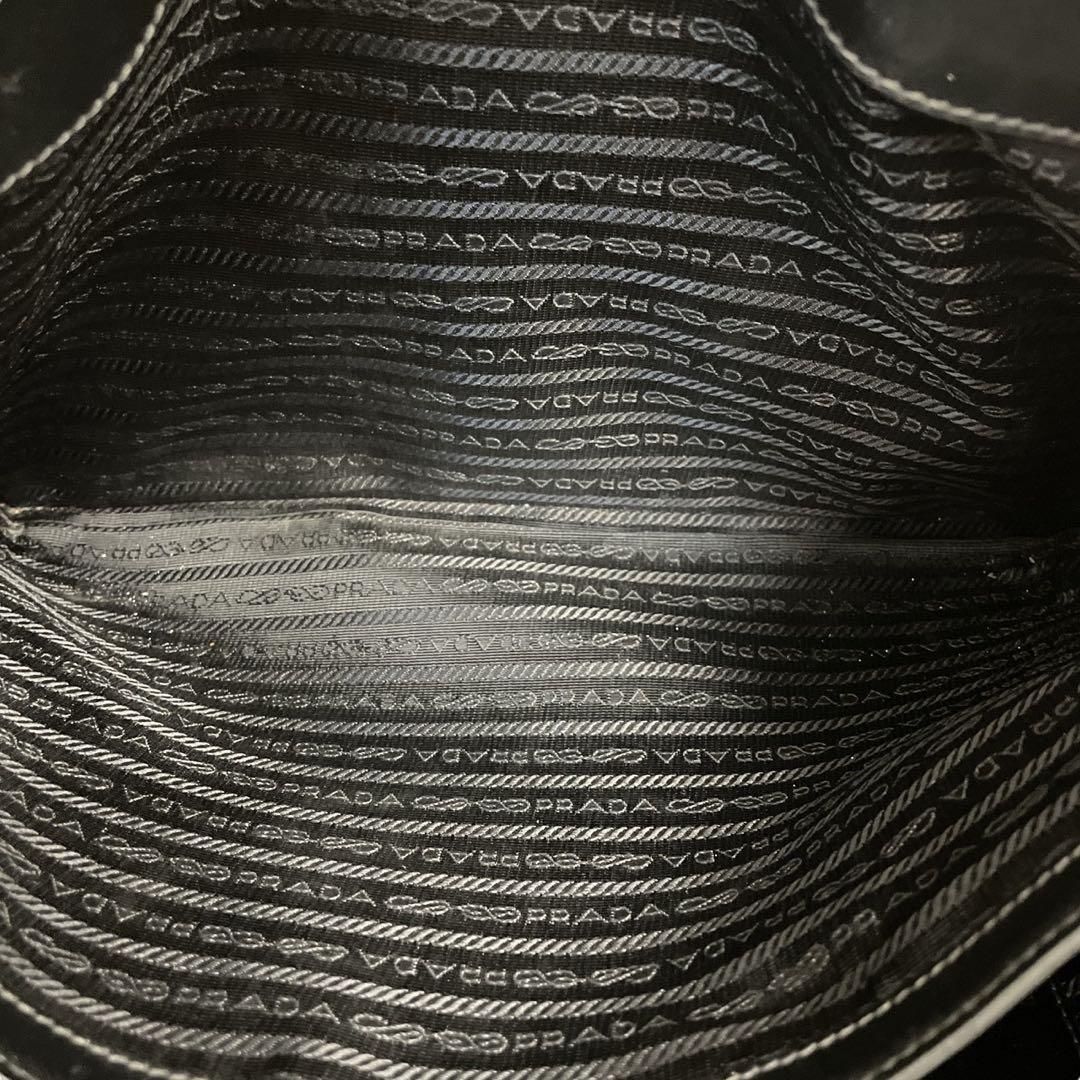 価格交渉/質問大歓迎♪】超希少 プラダ サフィアーノ 三角ロゴ