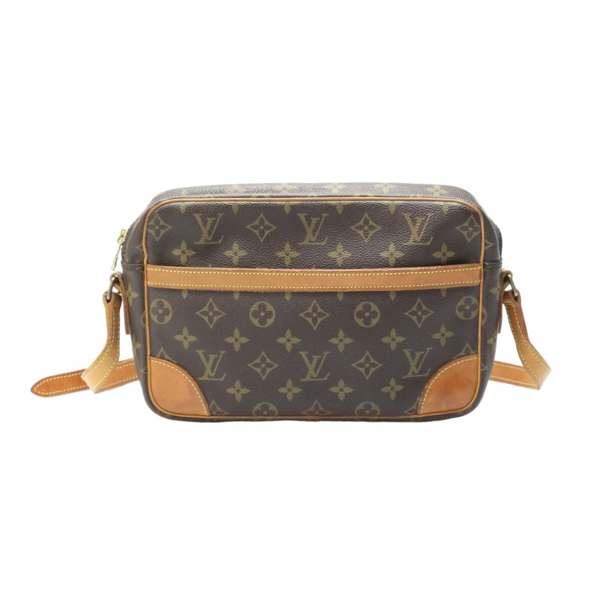 ルイヴィトン M51274 モノグラム トロカデロ27 斜め掛け ショルダーバッグ LOUIS VUITTON ブラウン