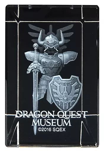 小物 キャラクター ロトの装備 クリスタルアート ドラゴンクエストミュージアム 勇者たちがめぐる新たな冒険の旅