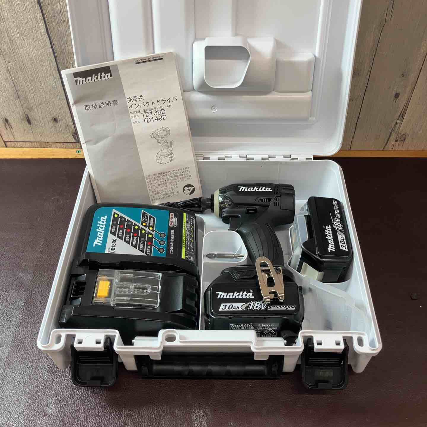 マキタ makita コードレスインパクトドライバー TD149DRFXB 東大和店