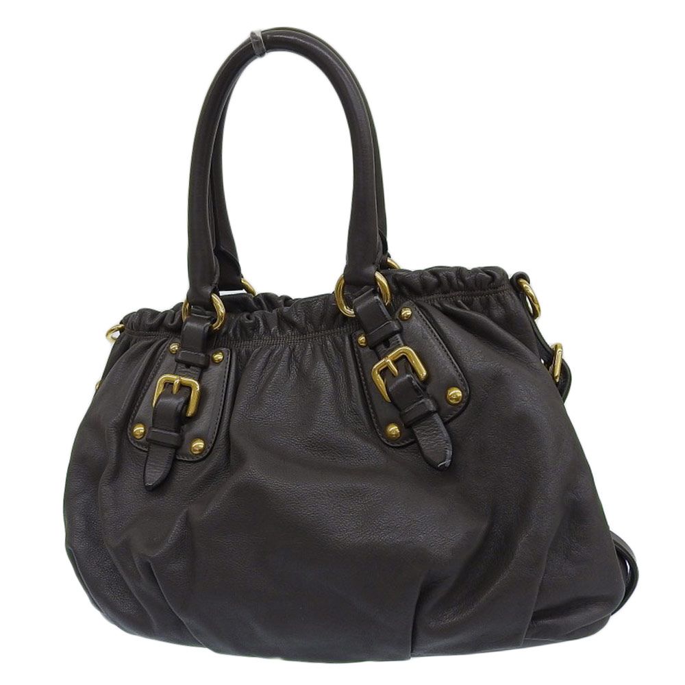 本物保証】 保・布袋付 超美品 プラダ PRADA 2WAYバッグ BR4259 