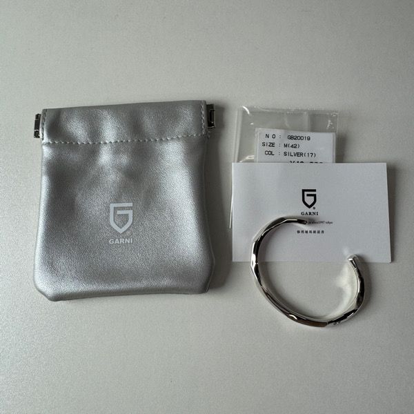 【中古】【未使用】GARNI/クロッケリー バングル 未使用】GARNI/ガルニ Crockery Bangle/クロッケリー バングル