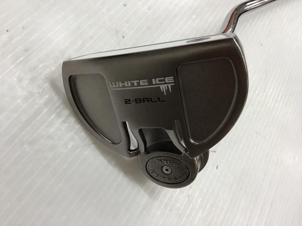即決 中古オデッセイ ホワイト アイス 2-Ball センターシャフト パター パター オリジナルスチール[0919 即決 中古 ホワイト アイス D.A.R.T(ダート) ブレード パター パター