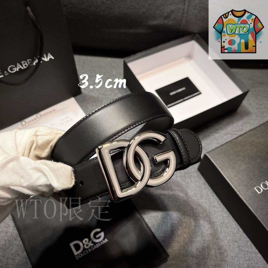 りーくん【新品未使用】ドルチェ＆ガッバーナ　DG ロゴプレートベルト メンズベルト：レザー製ベルト、ロゴ付き | ドルチェ＆ガッバーナ®