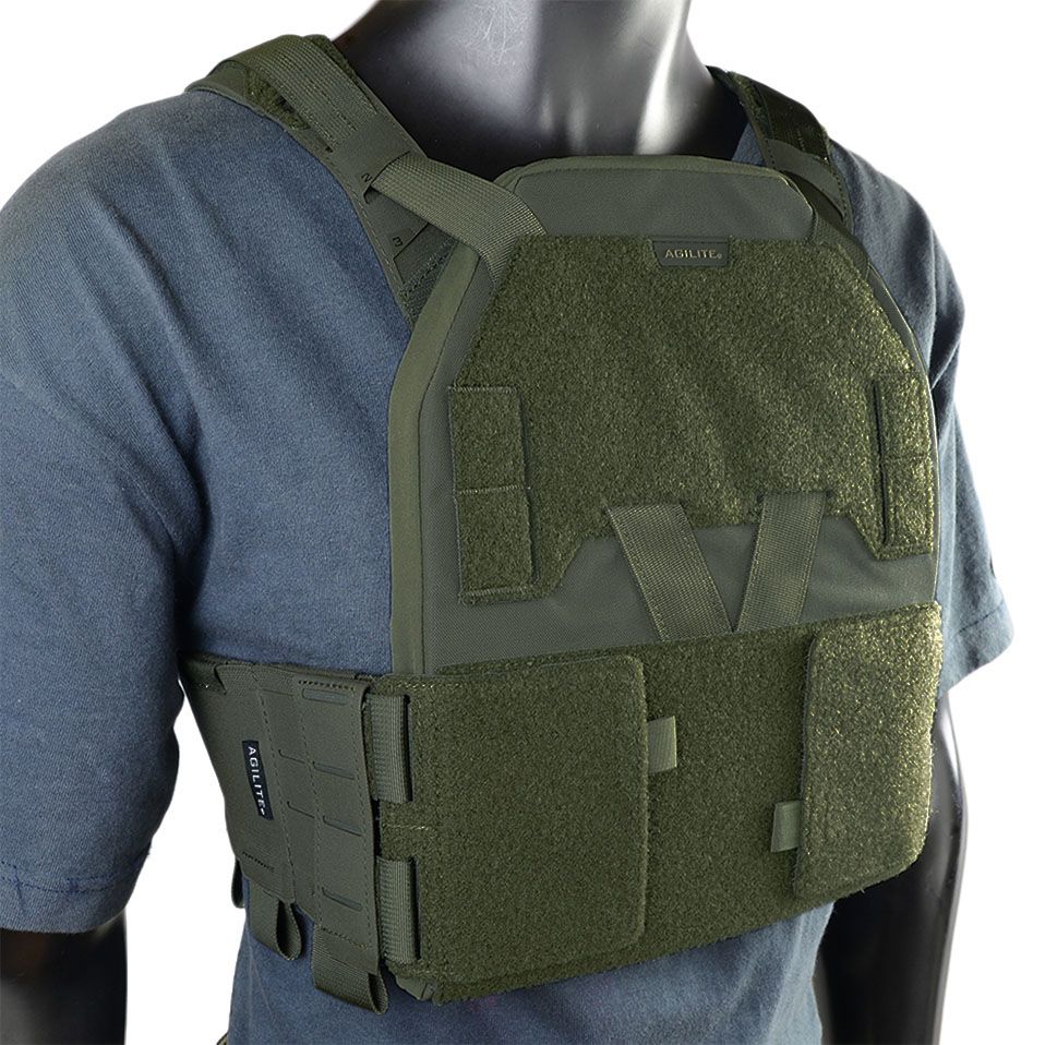 AGILITE プレートキャリア SUB-ZERO レーザーカット 8057MED レンジャーグリーン