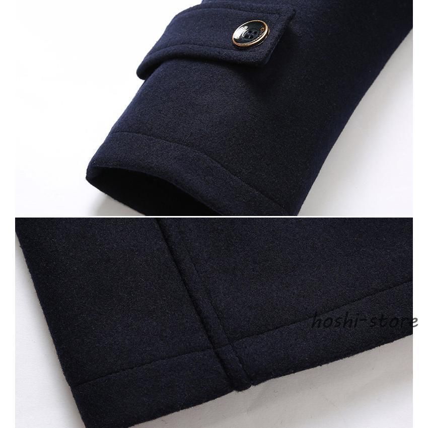 チェスターコート トレンチコート メンズ ビジネスコート ビジネス カジュアル ハーフコート 細身 秋 冬 紳士 アウター ピーコートウールコWP 28 NEXPOTALLINN_EU