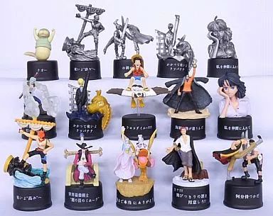 中古】ペットボトルキャップ 全15種セット 「ワンピース ボトル