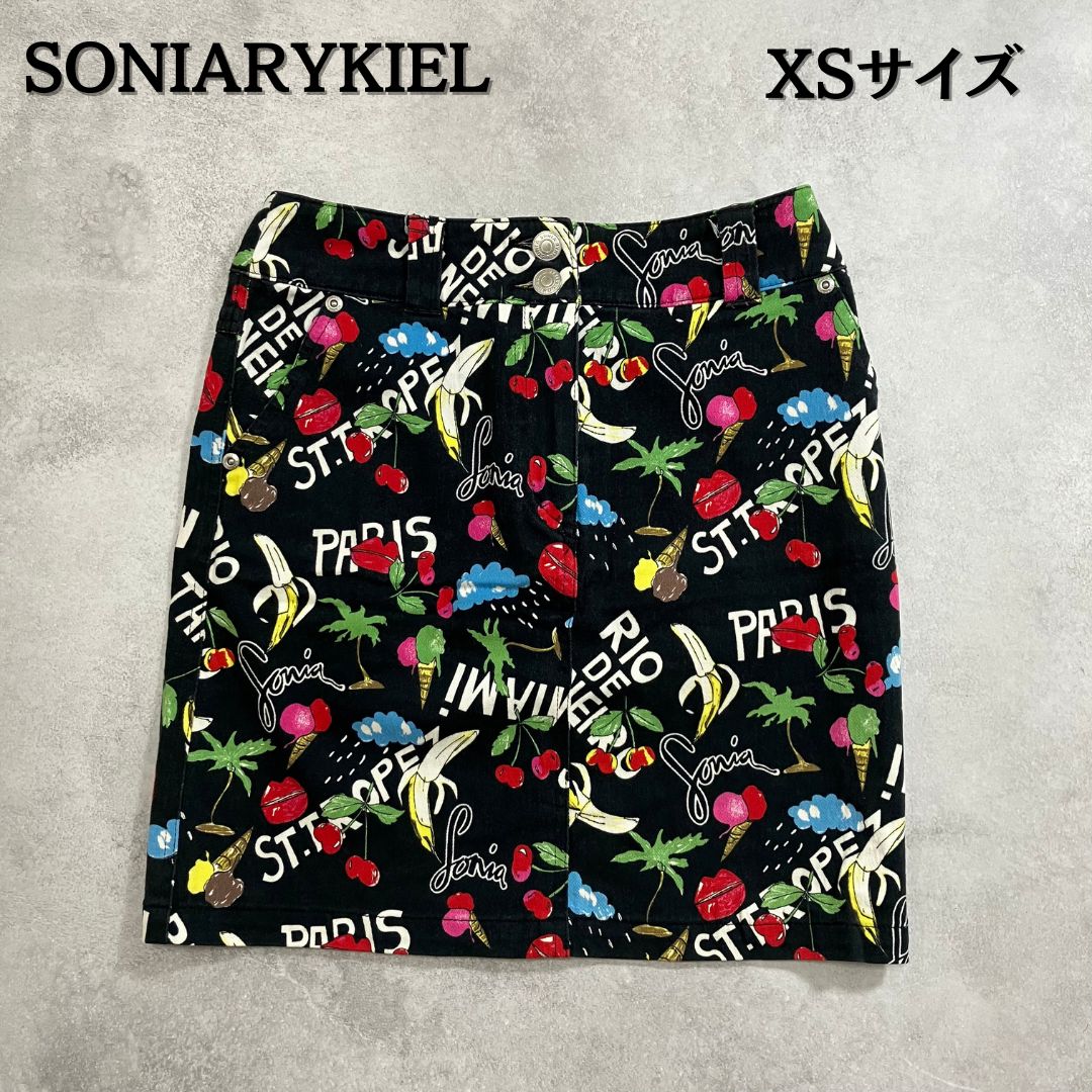 SONIA RYKIEL ミニスカート タイトスカート XSサイズ レディース 【B-3